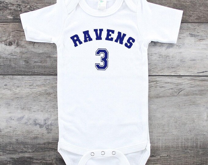 Ravens 3 Baby Onesie® Bodysuit - OTH TV Inspired