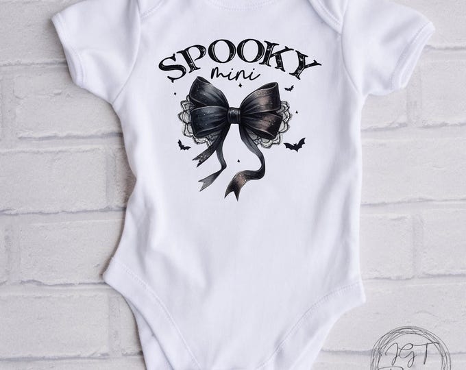 Coquette Halloween Baby Onesie® Bodysuit -  Spooky Mini