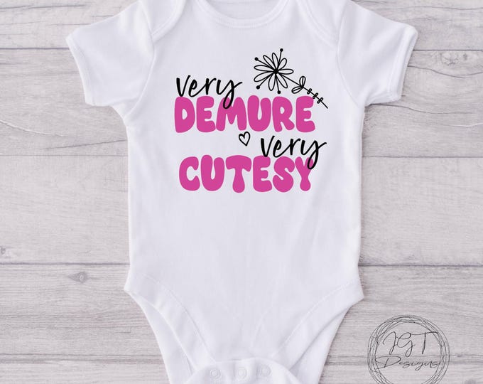 Very Demure Very Cutesy Onesie® Bodysuit - Funny Bodysuit