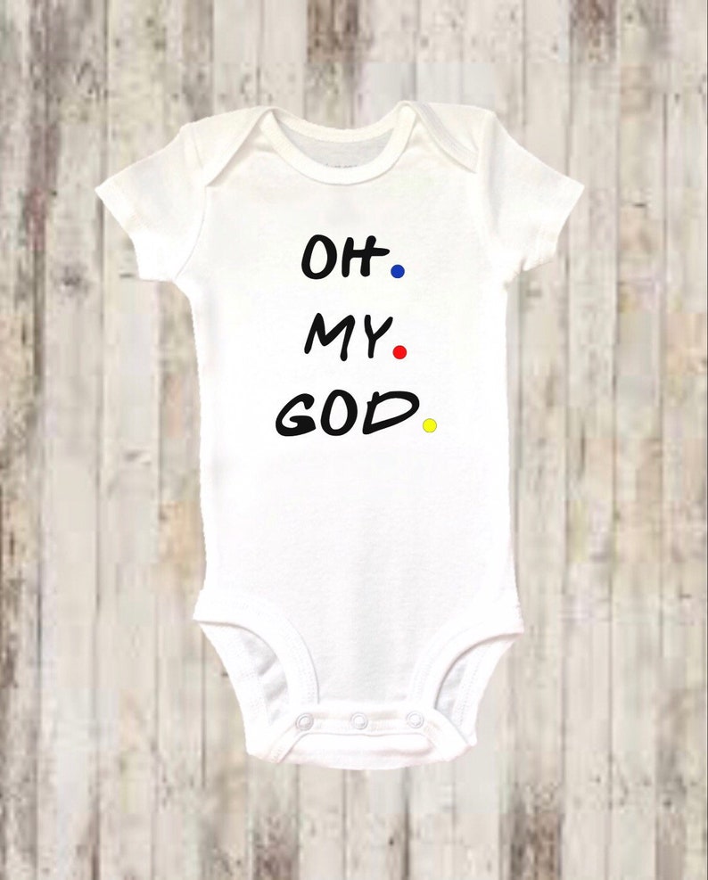 friends baby onesie