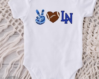 Peace Love Lake Norman Baby Onesie® Bodysuit