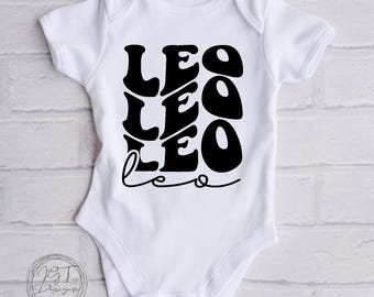 Leo Zodiac Baby Onesie® Bodysuit -  Leo -