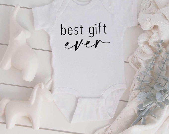 Pregnancy Announcement Baby Onesie® Bodysuit -  Best Gift Ever