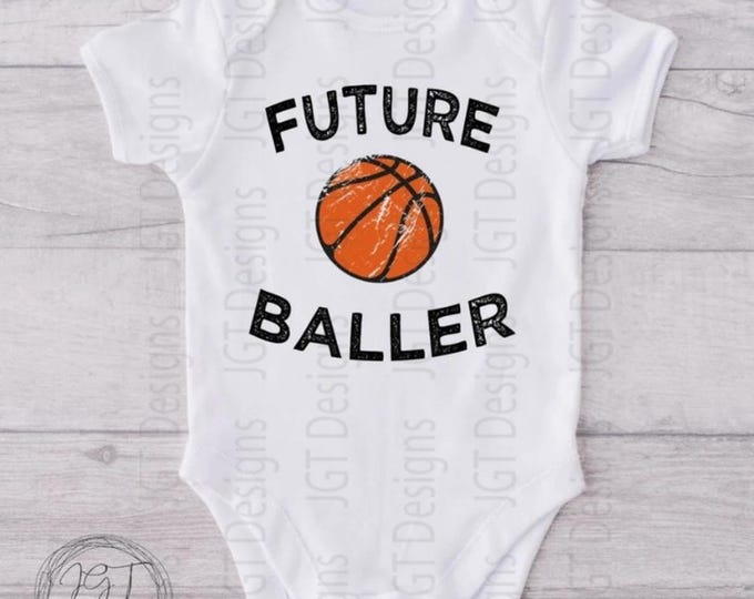 Future Baller Basketball Baby Onesie® Bodysuit