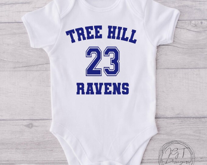 Tree Hill Ravens Baby Onesie® Bodysuit -  TV Show