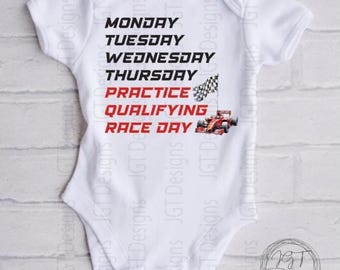 Racing Baby Onesie® Bodysuit - Kids Racing Tshirt