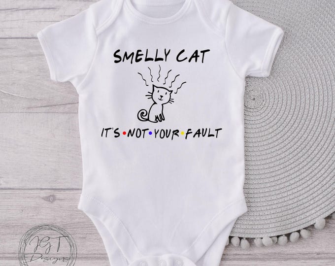 Smelly Cat Funny Baby Onesie® Bodysuit - Friends TV Inspired