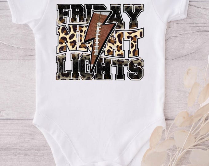 Friday Night Lights Football Baby Onesie® Bodysuit