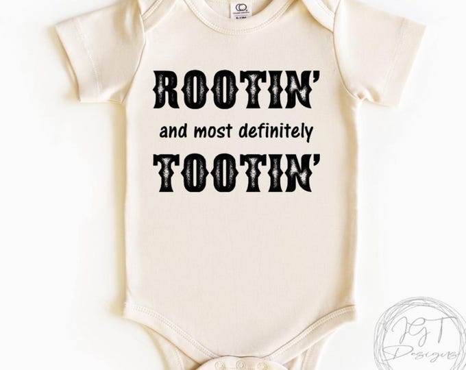 Rootin And Tootin - Funny Baby Onesie® Bodysuit