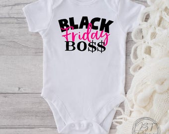Black Friday Boss Baby Onesie® Bodysuit