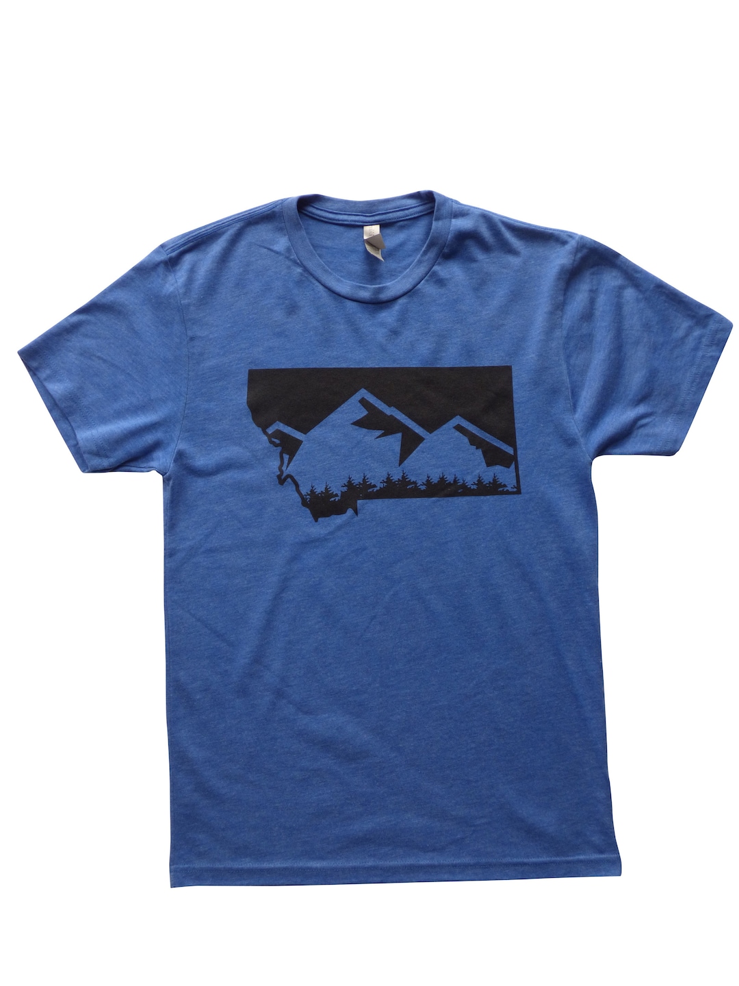 Men's Blue Mountain Shirt Etsy