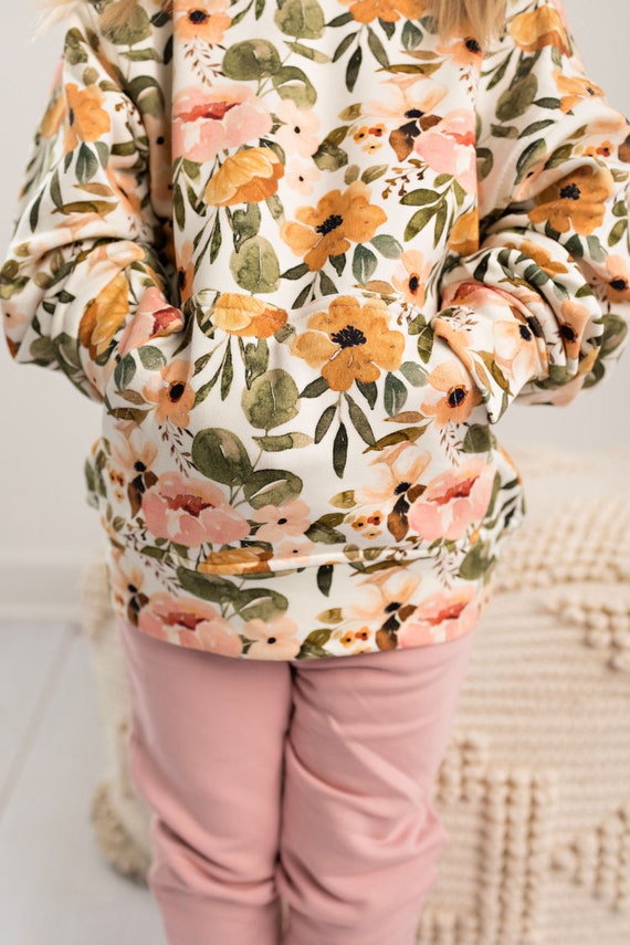 Bamboo Floral Bamboo Hoodie - Etsy Israel