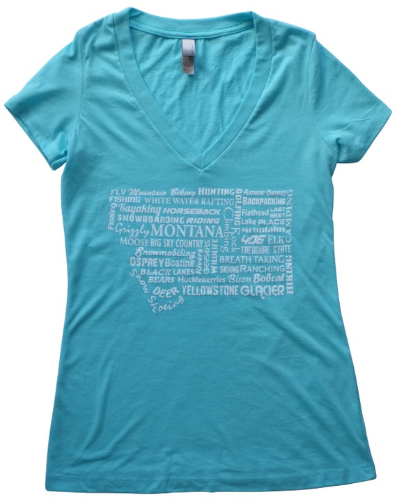 Pull à col en V pour femme Montana, bleu sarcelle France