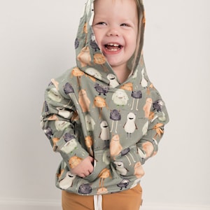 Monsters Bamboo Hoodie
