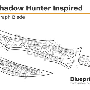 Shadow Hunter Geïnspireerd - Blauwdruk - PDF - Digitale download