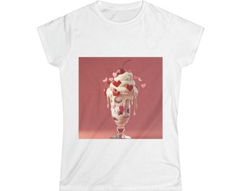 Ice Cream Tee #2 Women's Softstyle Tee