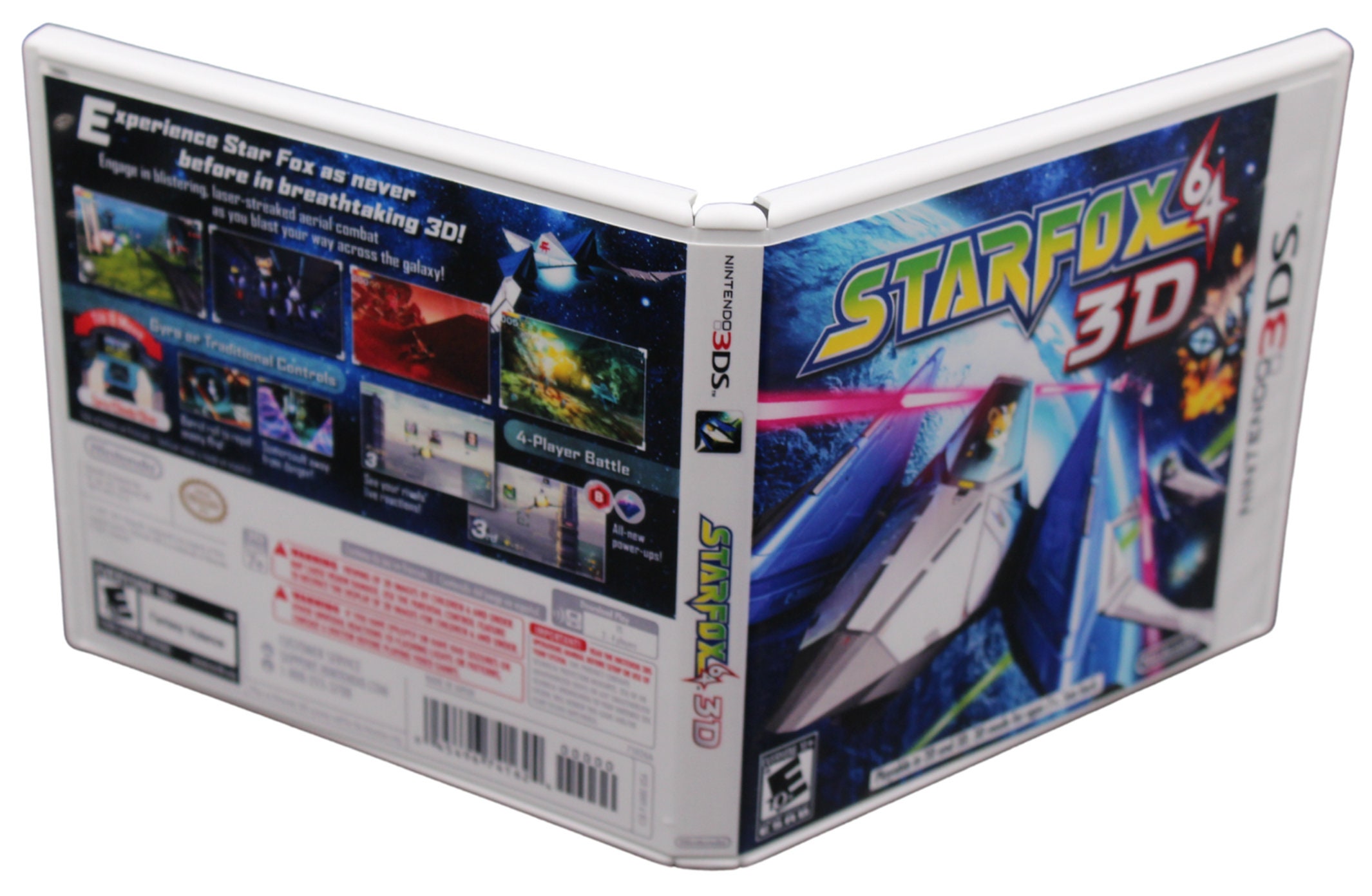 Star Fox 64 3D Nintendo 3DS Reproduction Game Case and Cover 