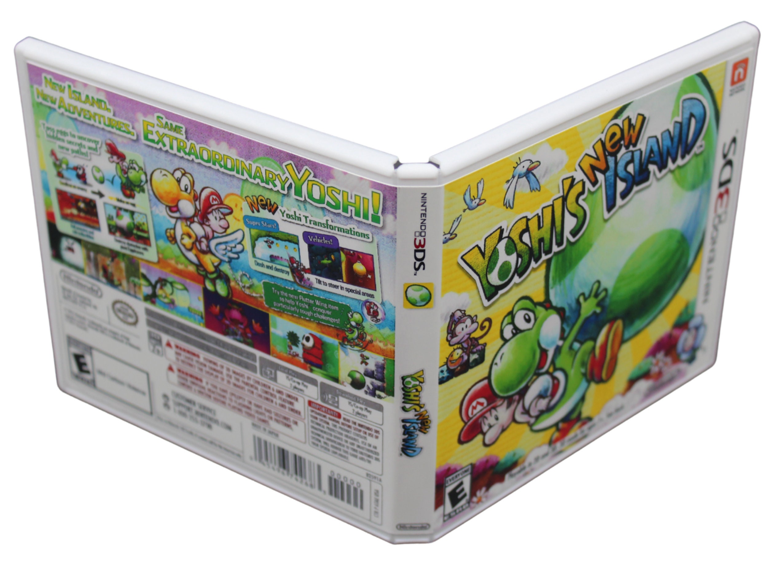New Yoshis Island 3ds Yoshi's New Island Nintendo 3DS Reproduction Game Case & - Etsy UK