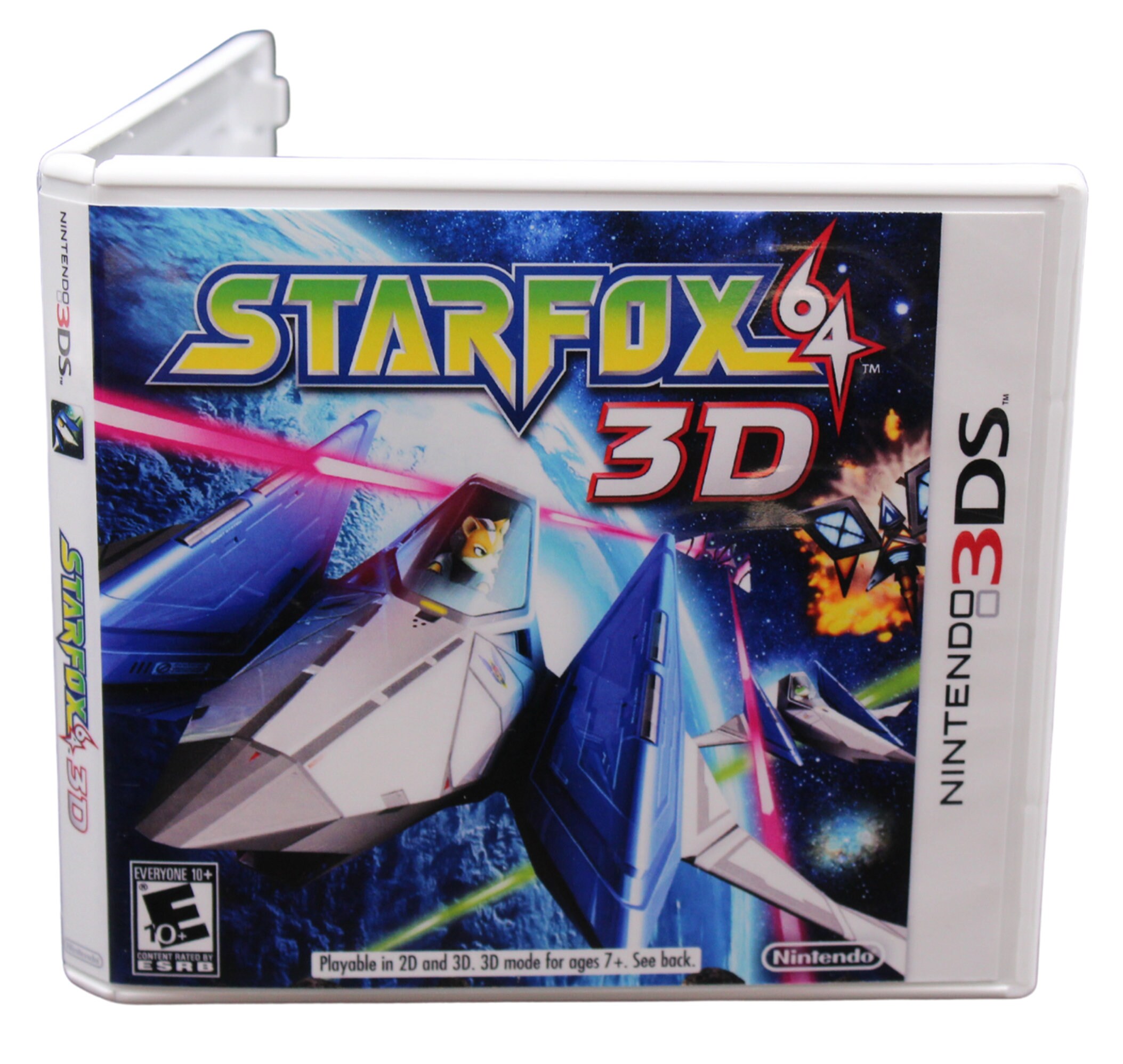 Star Fox 64 3D Nintendo 3DS Reproduction Game Case and Cover 