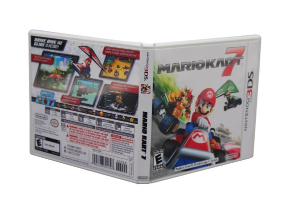 Nintendo 3DS Mario Kart 7 Reproduction Game Case & Cover Art - Israel