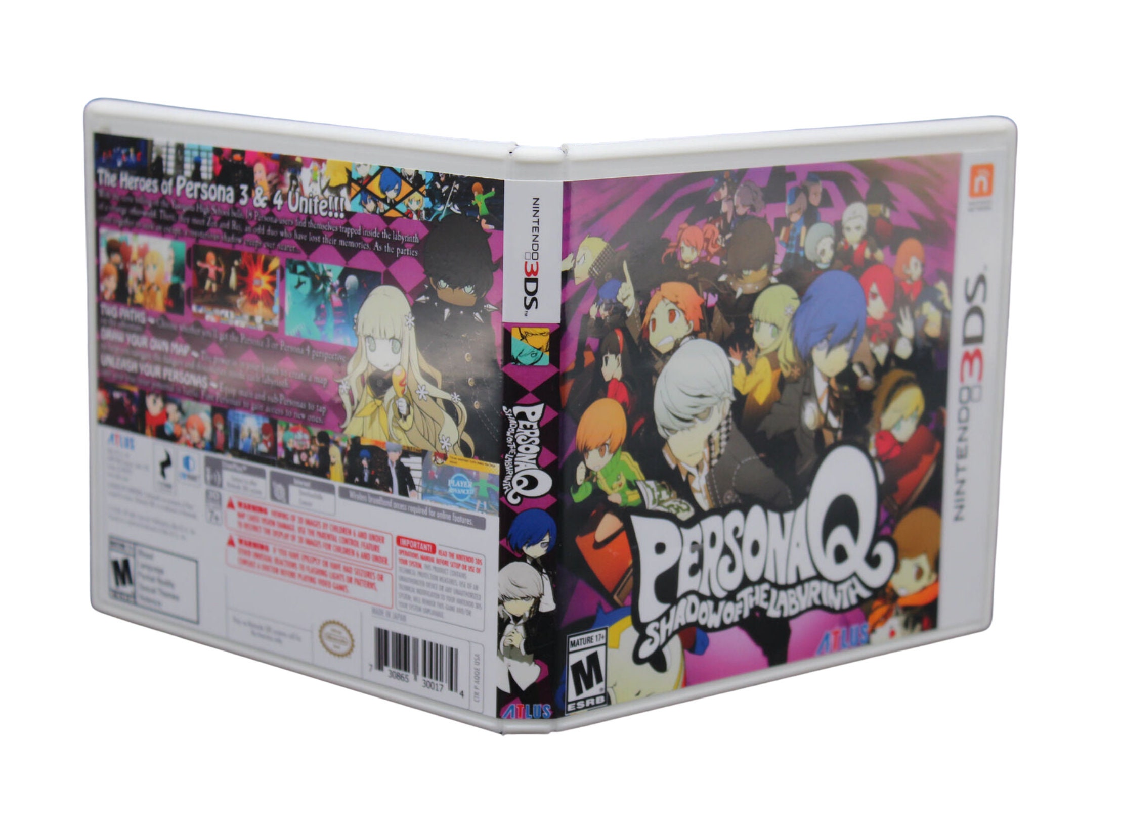 Nintendo 3DS Persona Q Shadow of the Labyrinth Reproduction Game