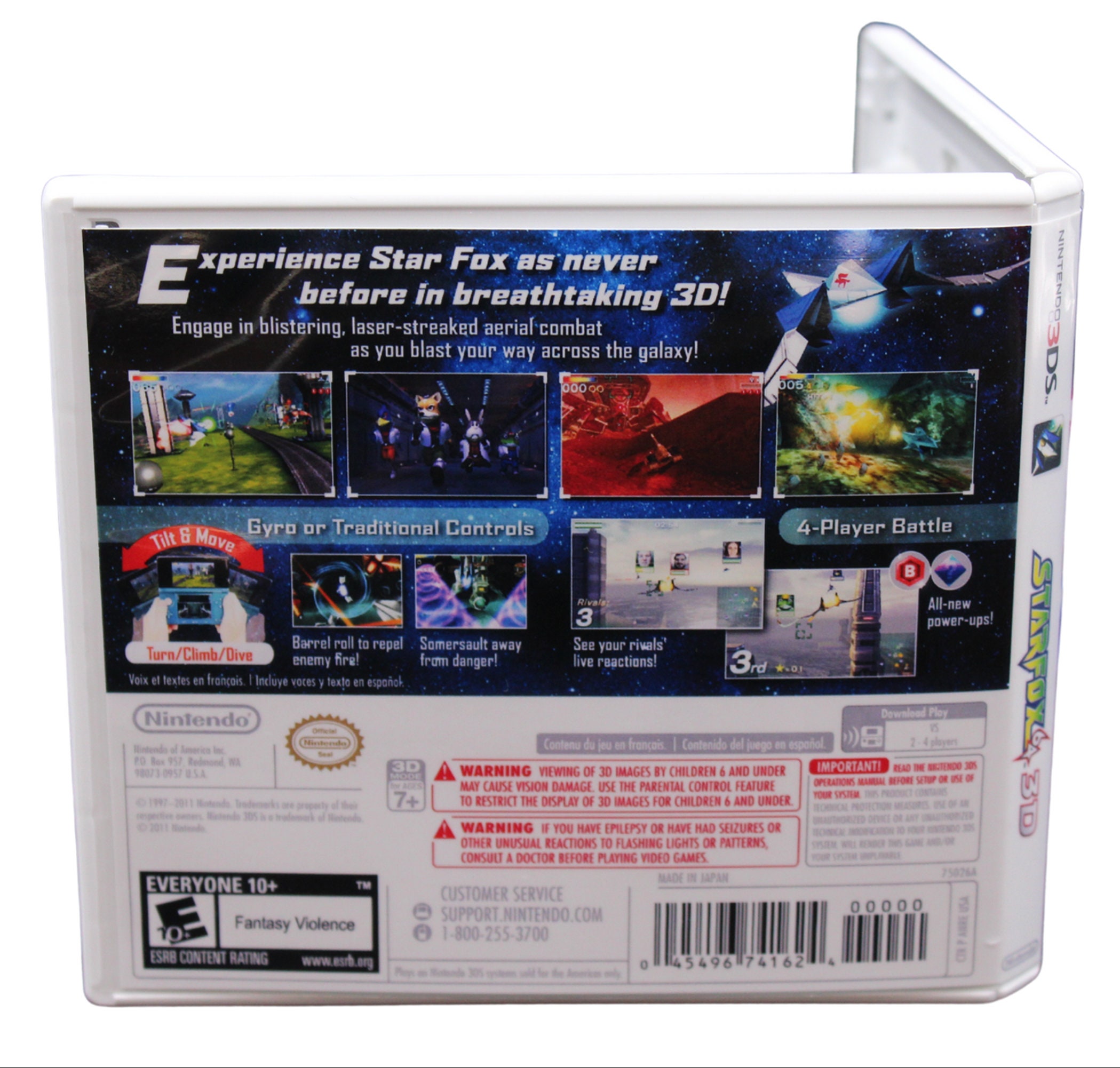Star Fox 64 3D (Nintendo 3DS) 
