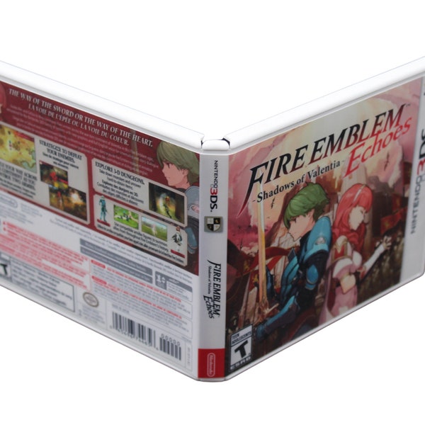Fire Emblem Echoes Shadows of Valentia Nintendo 3DS Replacement Game Case & Insert (NO GAME DISC)