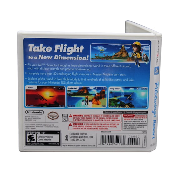 Pilotwings 2024 resort 3ds