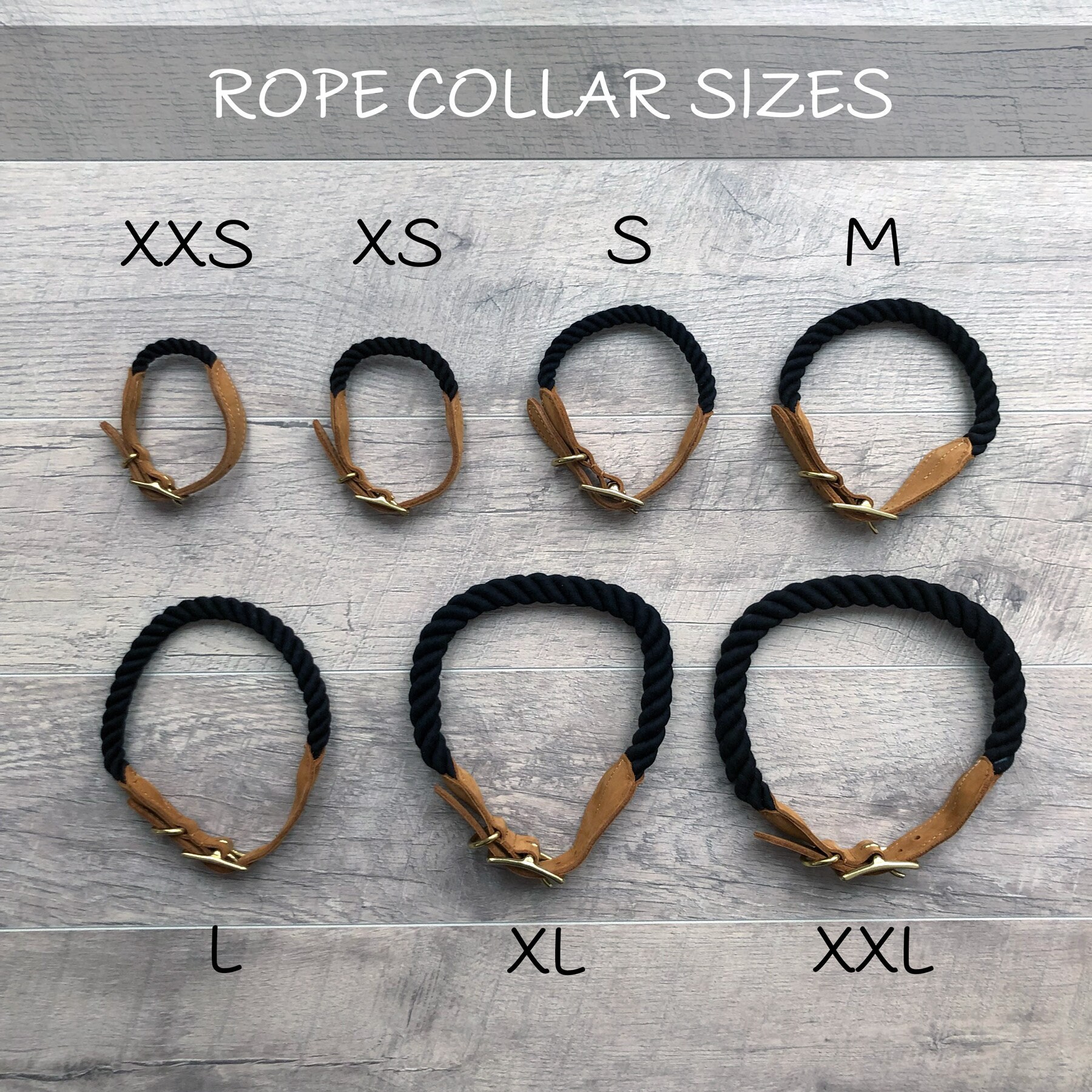 Rope Dog Collar and Leash Set Dog Lead & Fashion Dog Collar Etsy