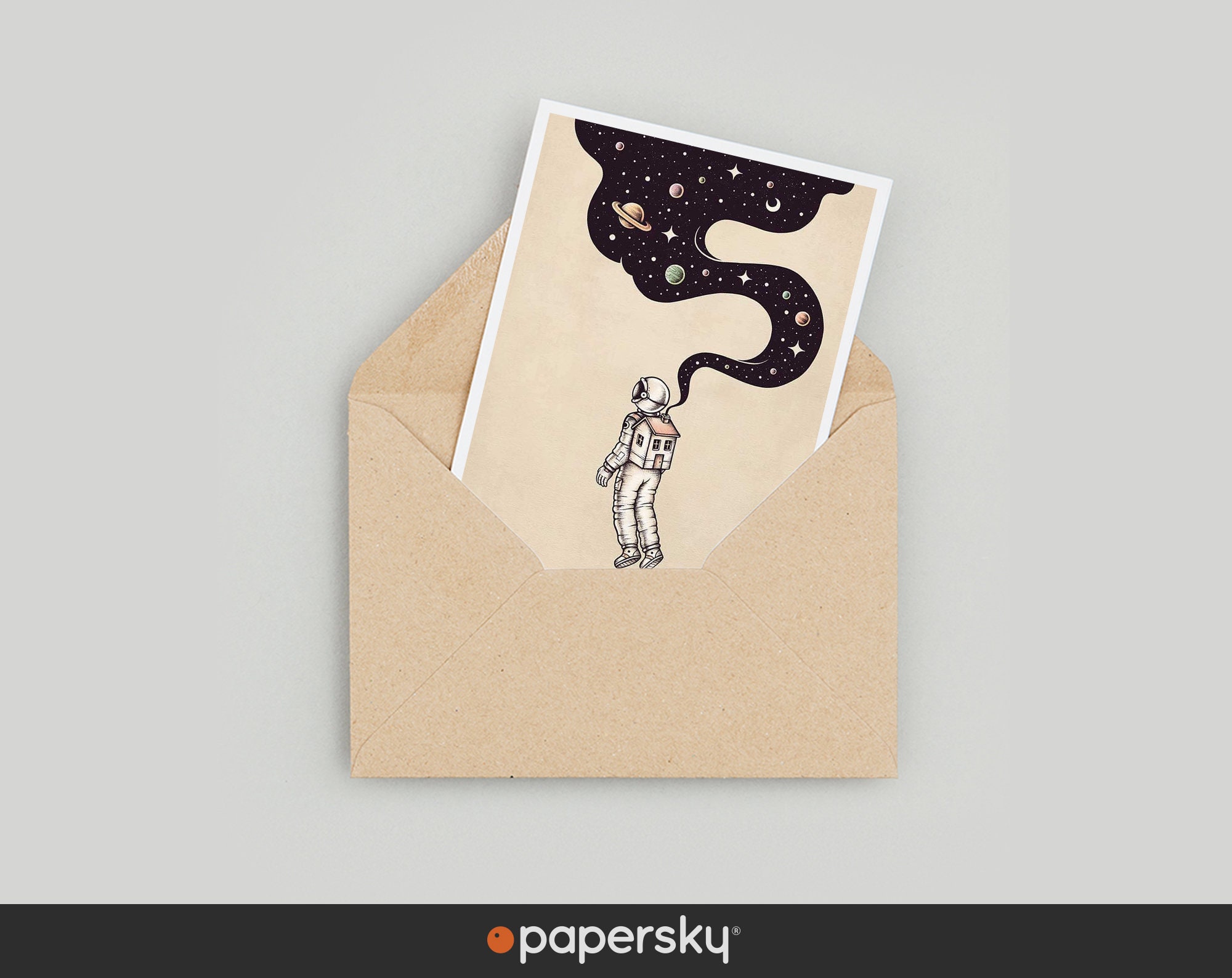 Astronomy and Universe Greeting Cards Pack Etsy