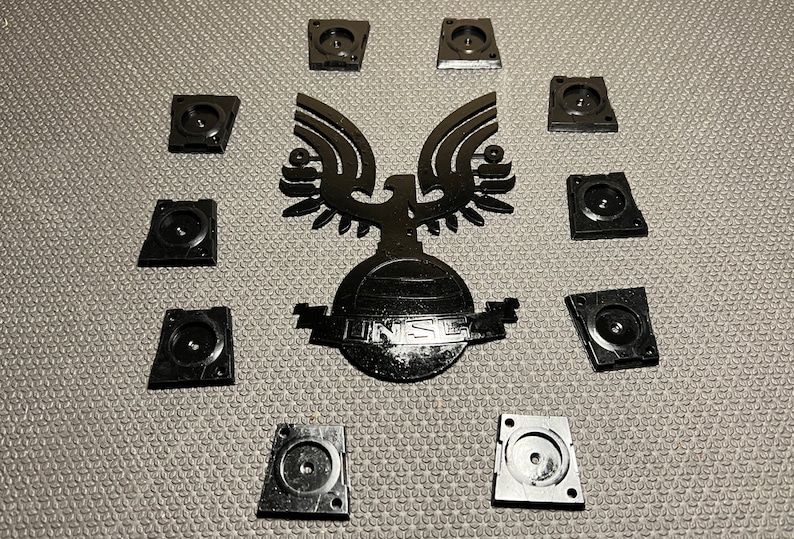 Spartan undersuit Flexi eagle and 20 connector greeblies image 1