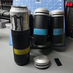 ODST-geïnspireerde CANister-granaten (cosplayprop) (3 maten blikjes)