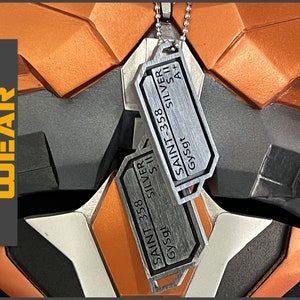 Spartan II Dog Tags - Ready to wear [Season 2 updated]