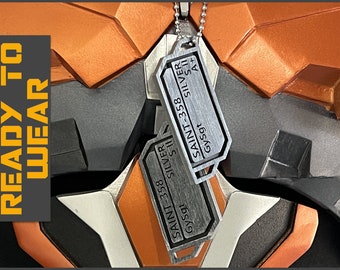 Spartan II Dog Tags - Ready to wear [Season 2 updated]