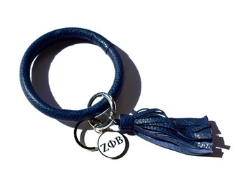 Bracelet jonc porte-clés Zeta Phi Beta