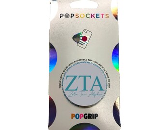 Zeta Tau Alpha 2-Color PopSocket