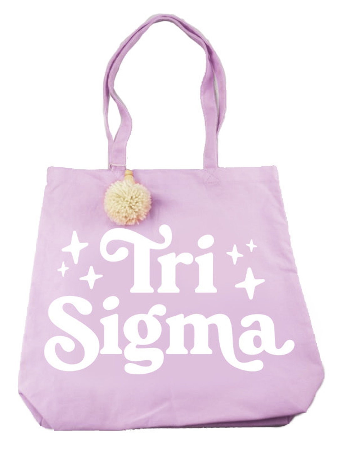 Tri Sigma Pink Y2K Tote Bag – Olympia & Olive
