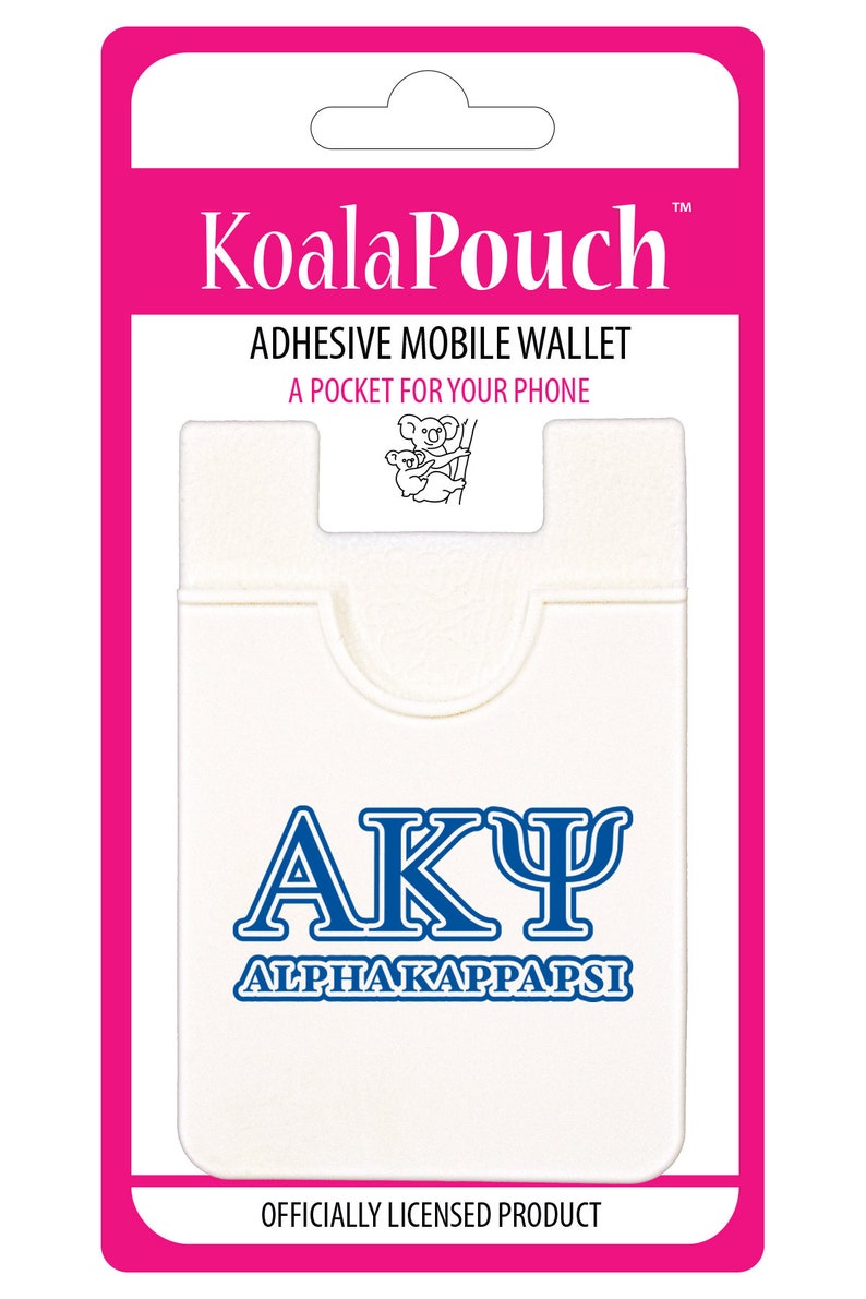 Adhesive Mobile Wallet Alpha Kappa Psi Koala Pouch