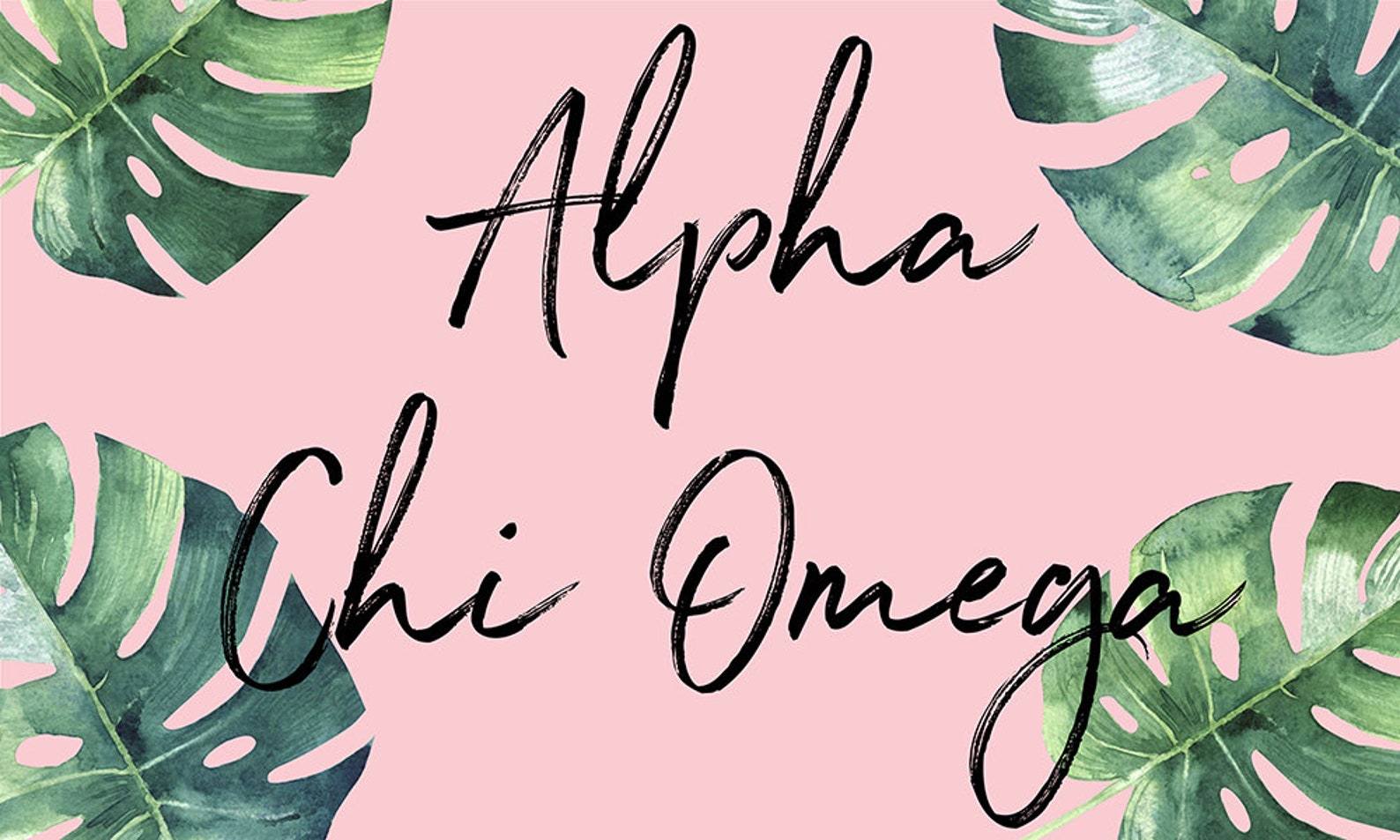 Alpha Chi Omega Sorority Flags | Etsy