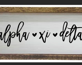 Alpha Xi Delta Hand Sign