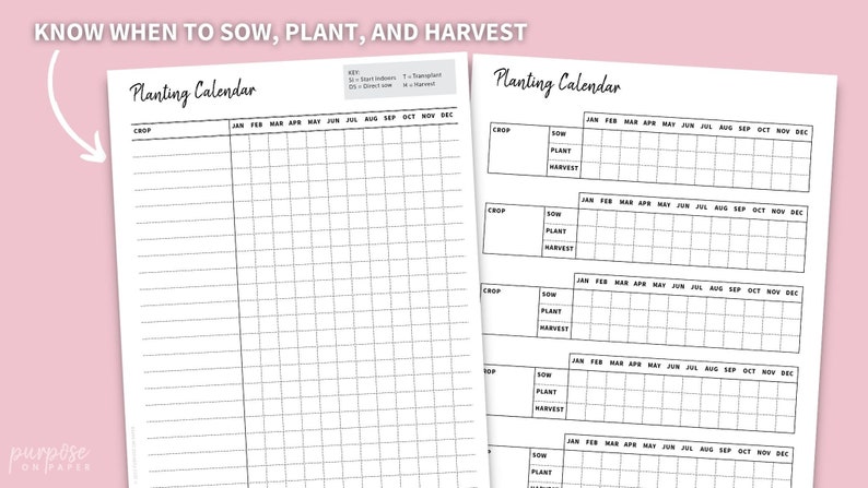 Garden Planner Letter Size Printable, Gardening Log, Garden Journal, Gardening Organizer, Gardening Binder, Planting Journal image 6