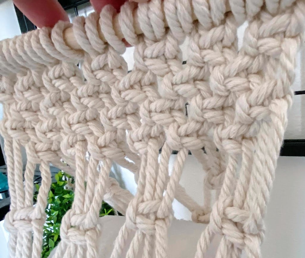 Macramé Toilet Paper Storage Etsy