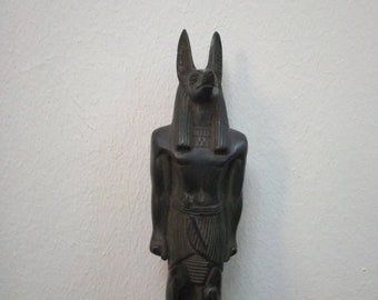 ANTIQUE ANCIENT EGYPTIAN God Anubis Figurine Statue 3100-2890 Bc