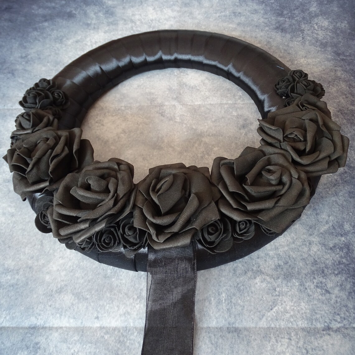 Black Door Wreath (13