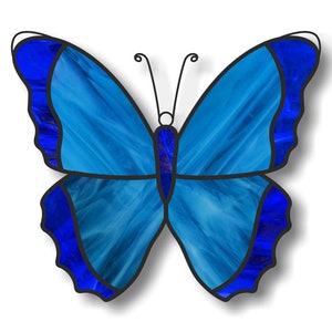 Butterfly stained glass digital pattern, printable digital PDF file, hobby license