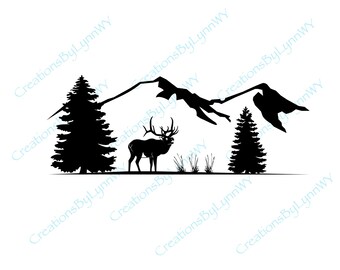 Free Free 313 Elk Mountain Svg SVG PNG EPS DXF File