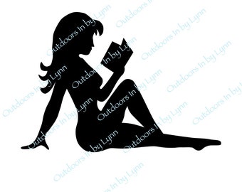 Mudflap girl reading pattern