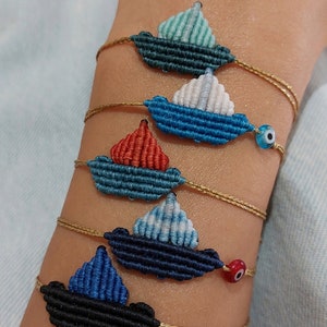 Makramee Boot Armbänder