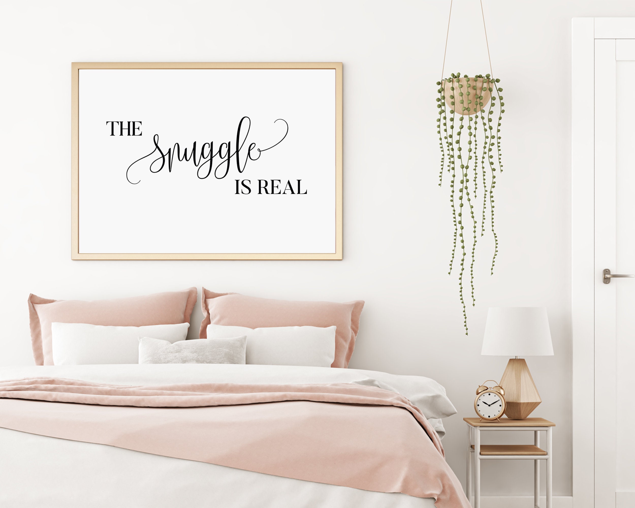 The Snuggle Is Real Printable The Snuggle Is Real Sign Etsy