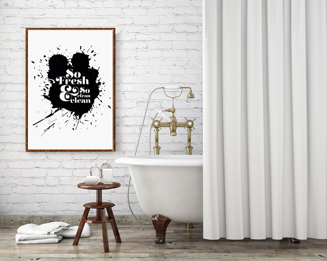 So frisch und so sauber Lustiges Schild Bauernhaus Dekor | Etsy